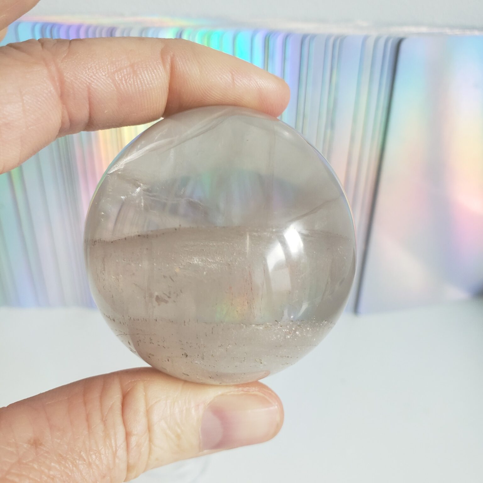 Energy Crystals Clear Quartz Sphere 3