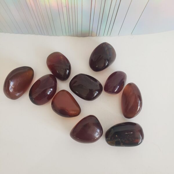 Energy Crystals Amber Tumbled (3)