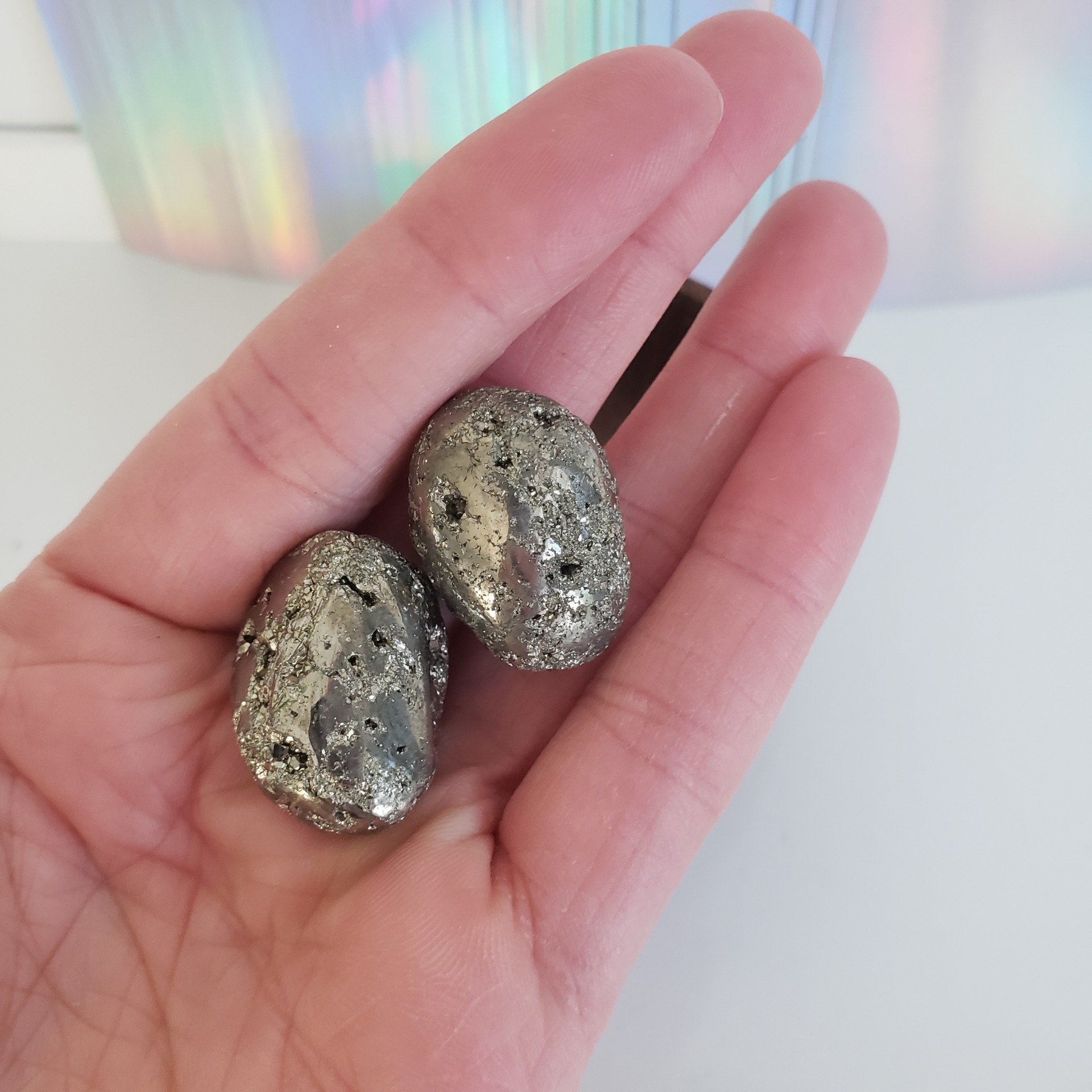 Energy Crystals Pyrite Tumbled (10)