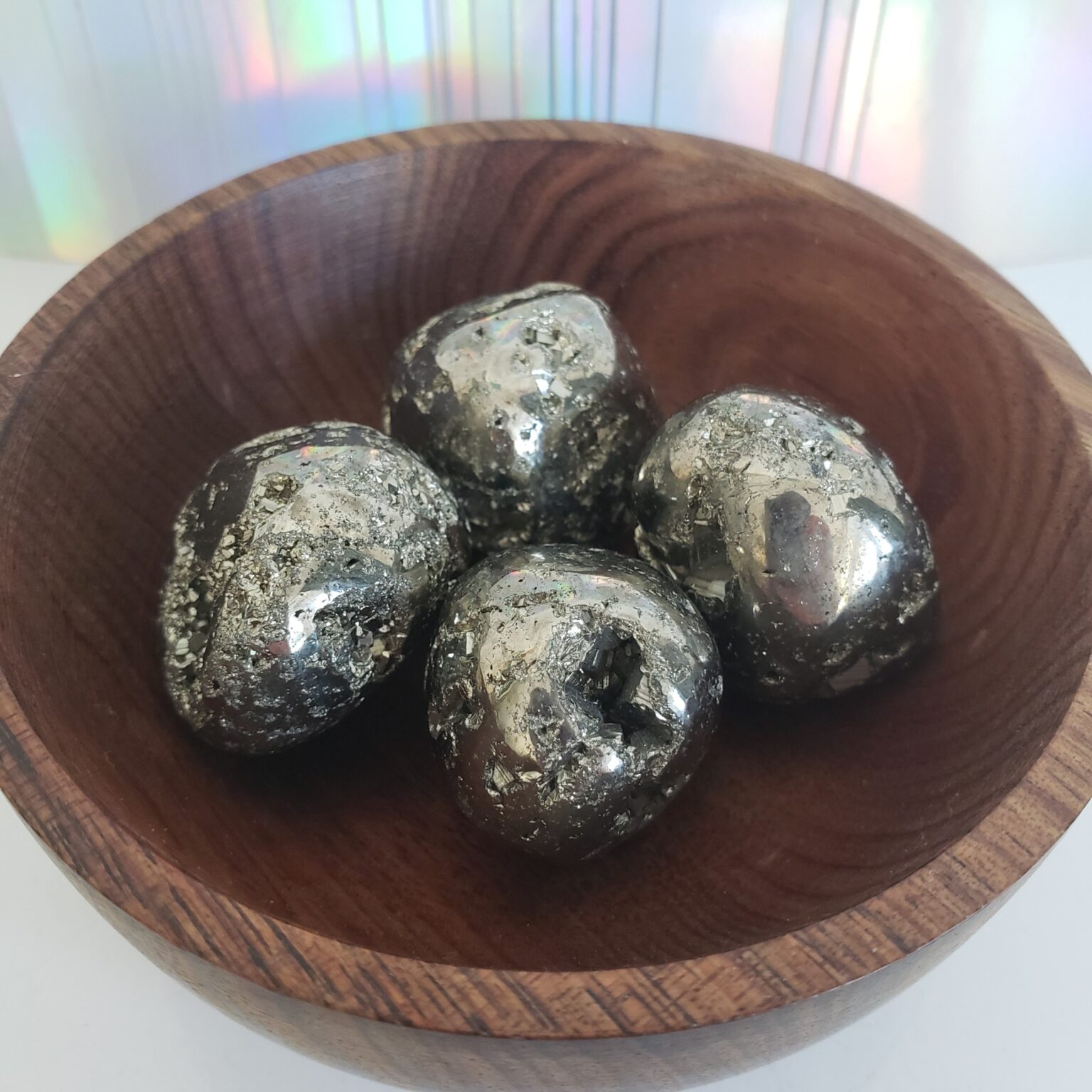 Energy Crystals Pyrite Tumbled (M)