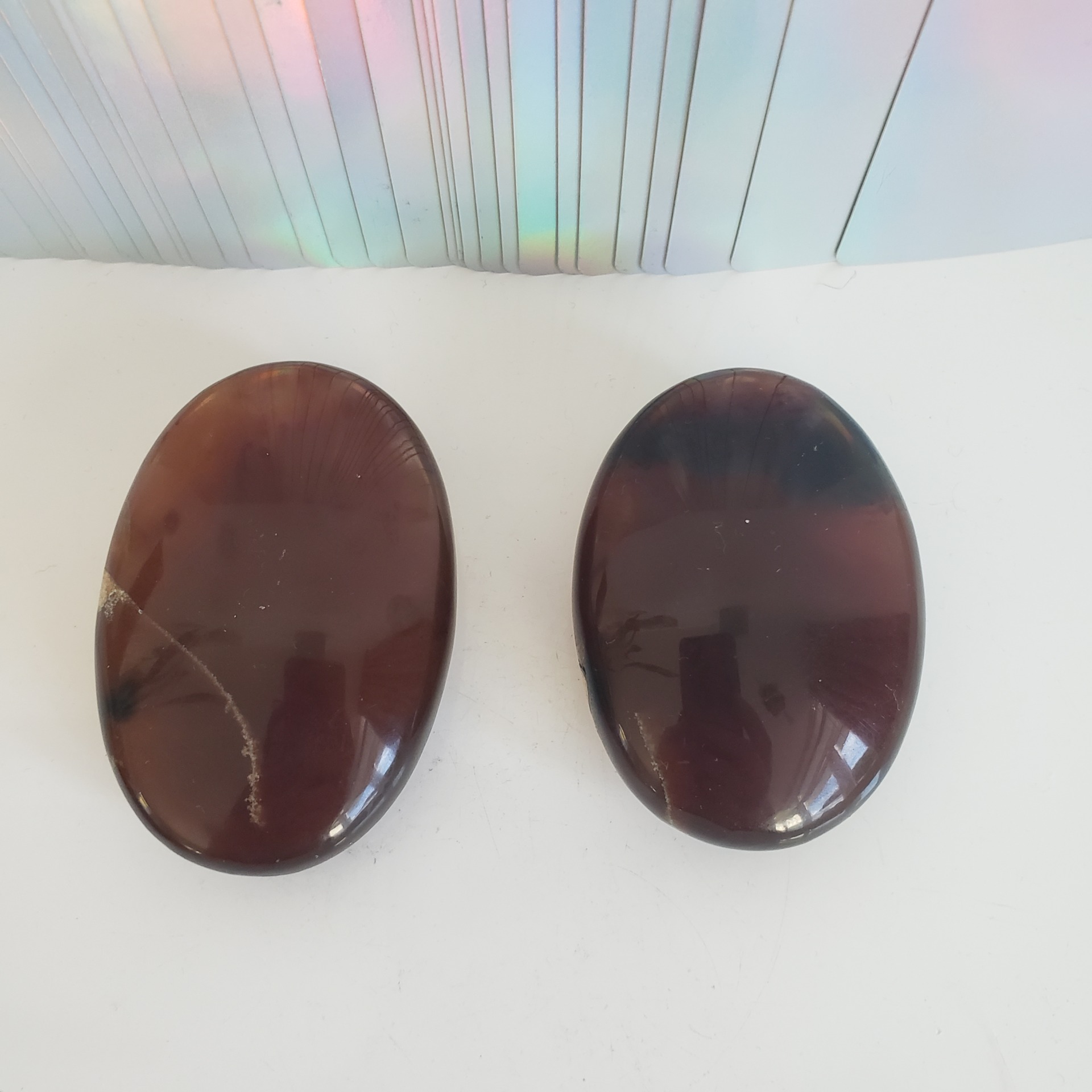 Energy Crystals Amber Palm Stone (1)