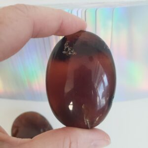 Energy Crystals Amber Palm Stone (4)
