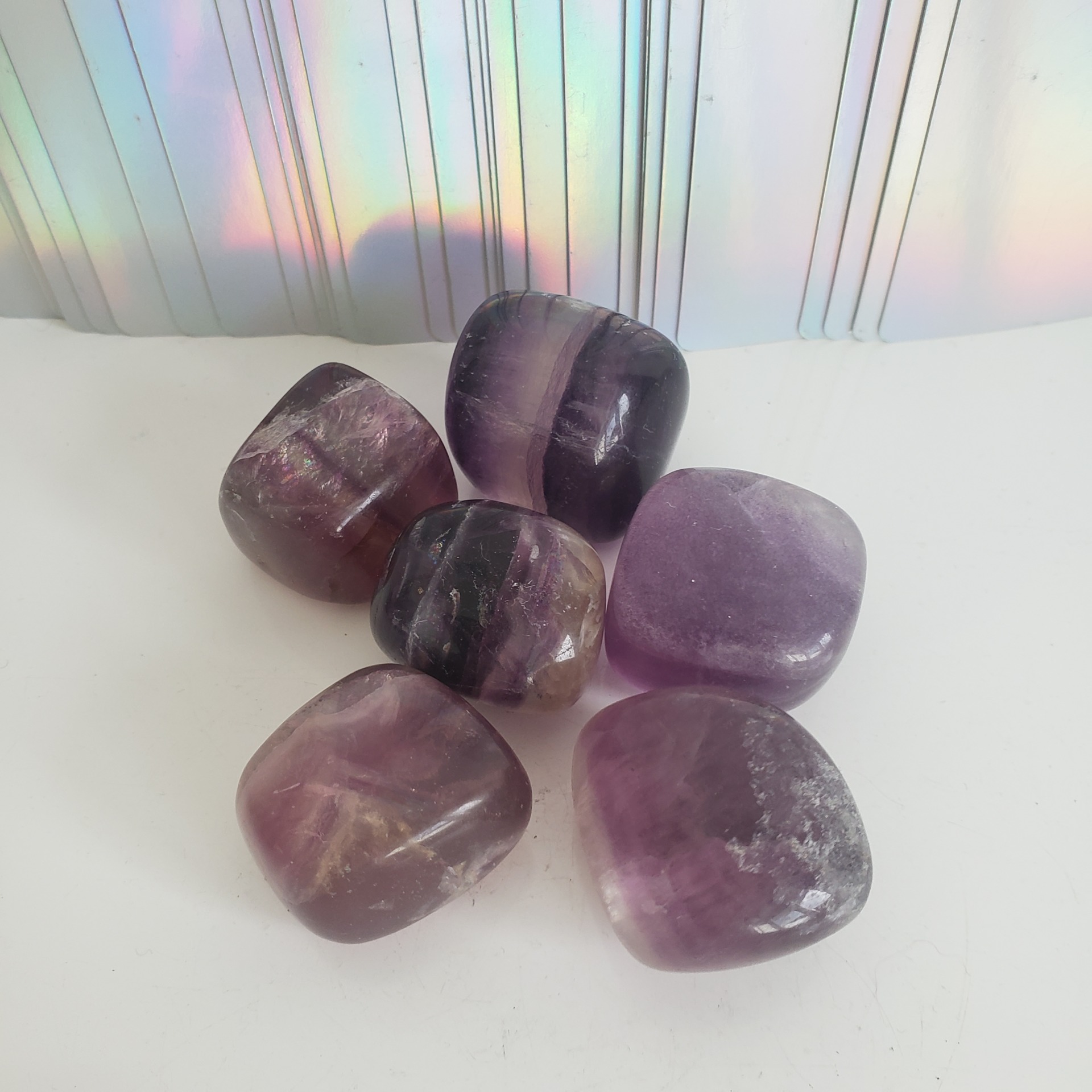 Energy Crystals Fluorite Tumbled (5)