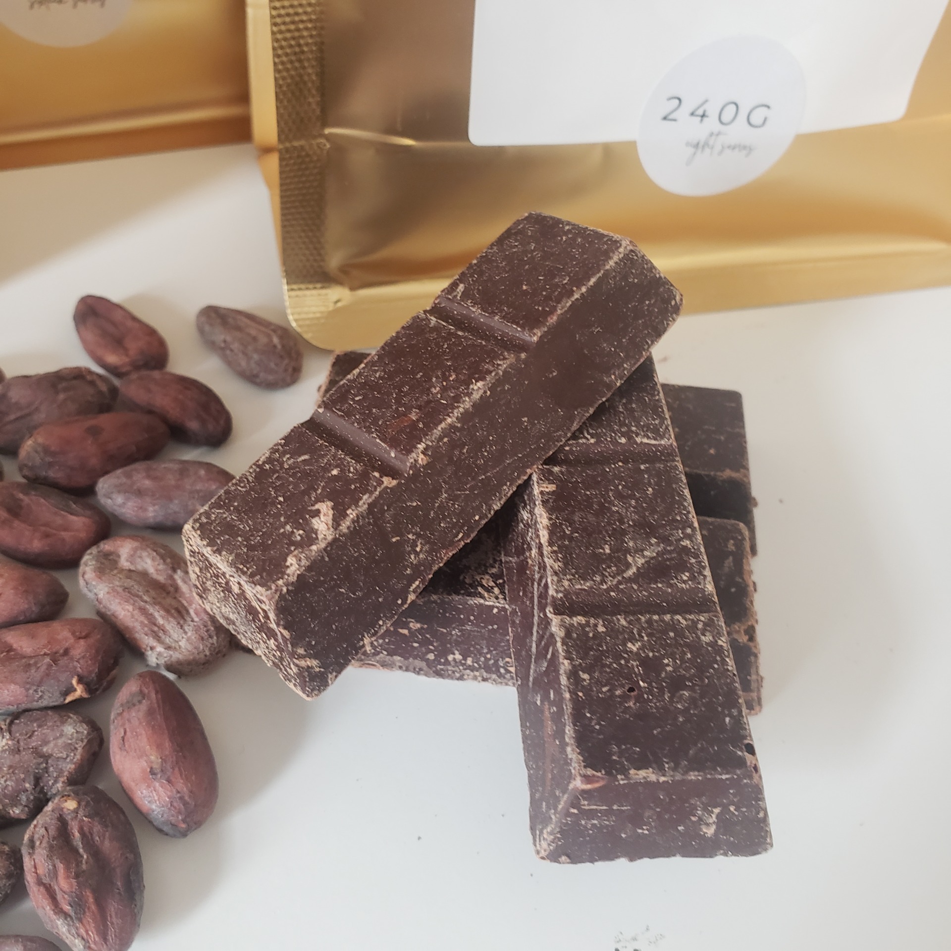 cacao paste 480g (16 serves) ceremonial grade papua new guinea pieces