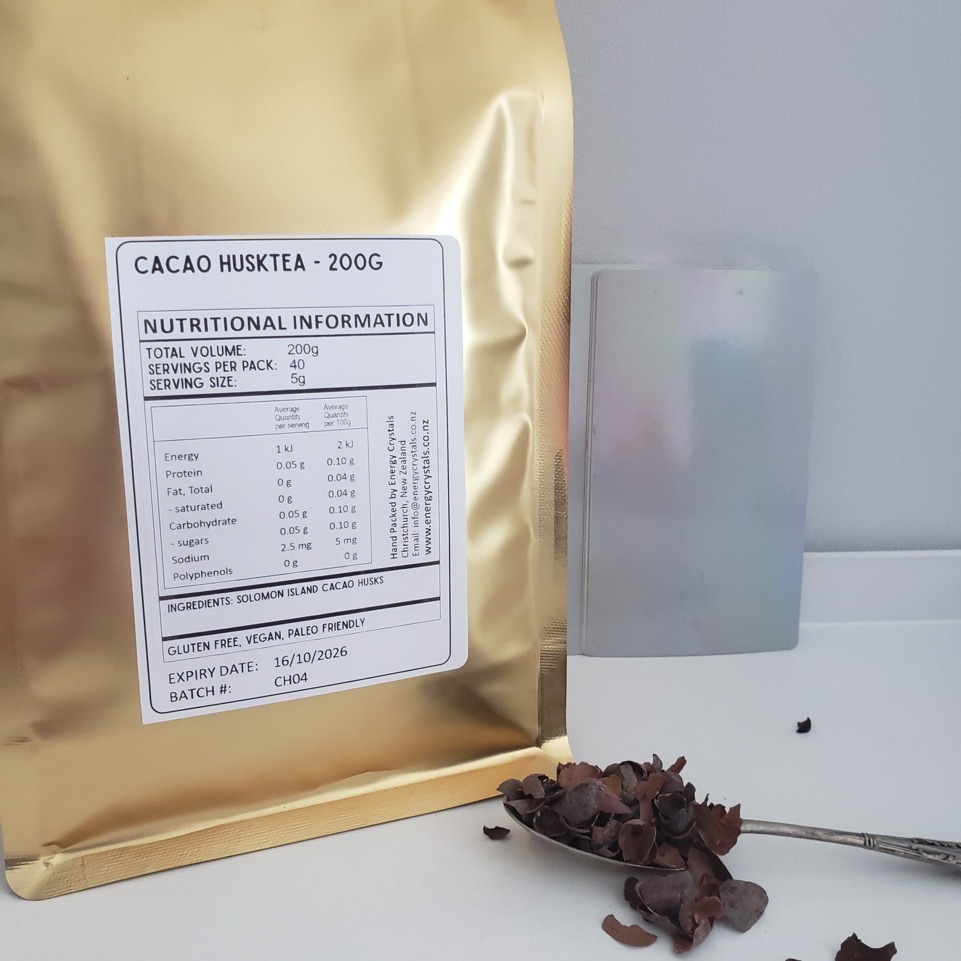 cacao paste 120g (4 serves) ceremonial grade papua new guinea pieces (copy)