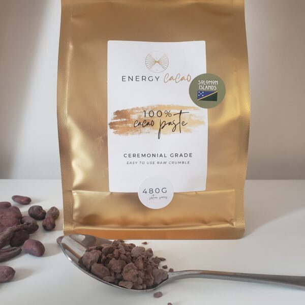 cacao paste 480g (16 serves) ceremonial grade papua new guinea pieces (copy)