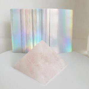 rose calcite pyramid (l) (copy)