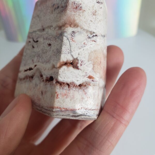crazy lace agate palm stone (copy)