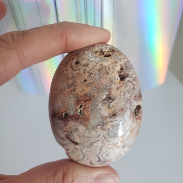 crazy lace agate palm stone (copy)