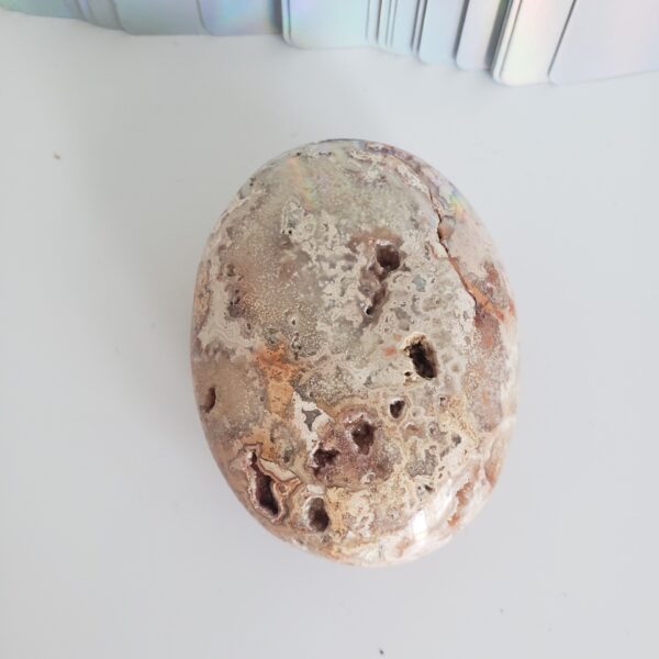 crazy lace agate palm stone (copy)