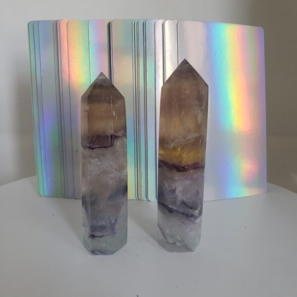 fluorite tower green & purple (copy) left