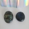 labradorite palm stone medium (blue flash) 2 left