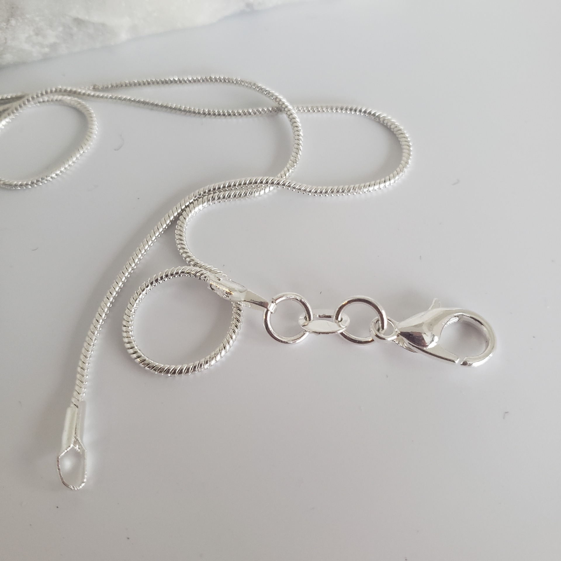 sterling silver 3mm snake chain (copy)