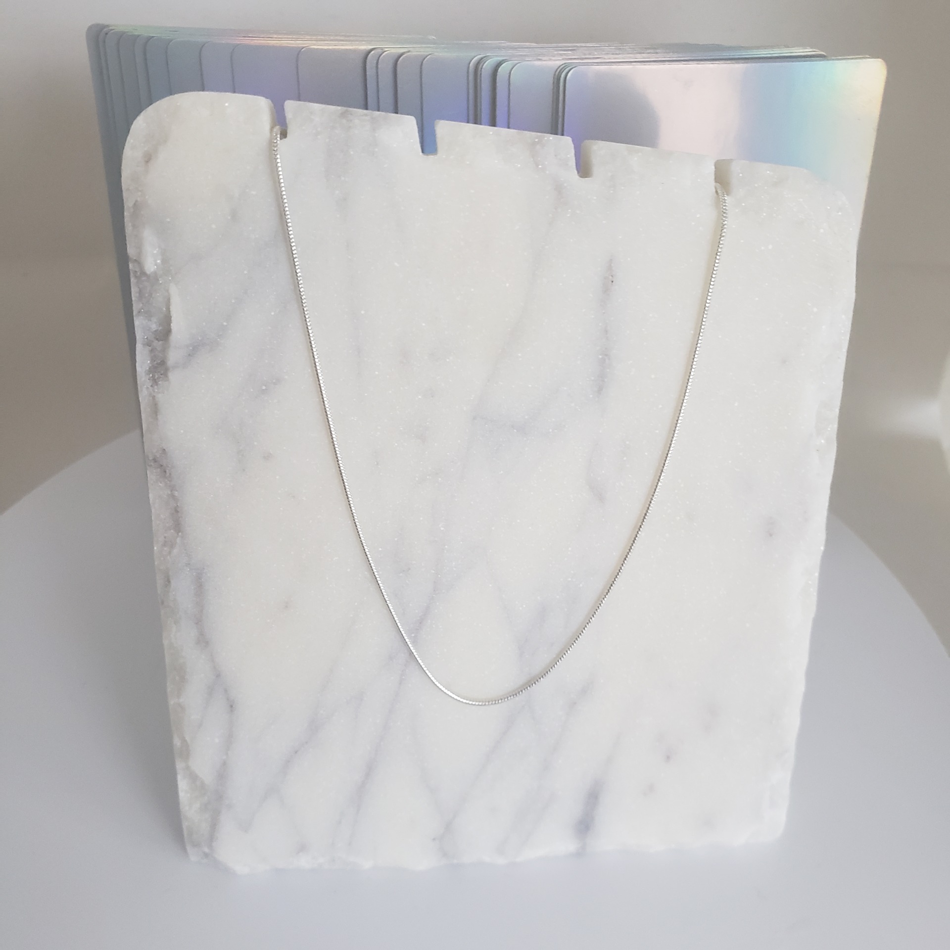 sterling silver 3mm snake chain (copy)