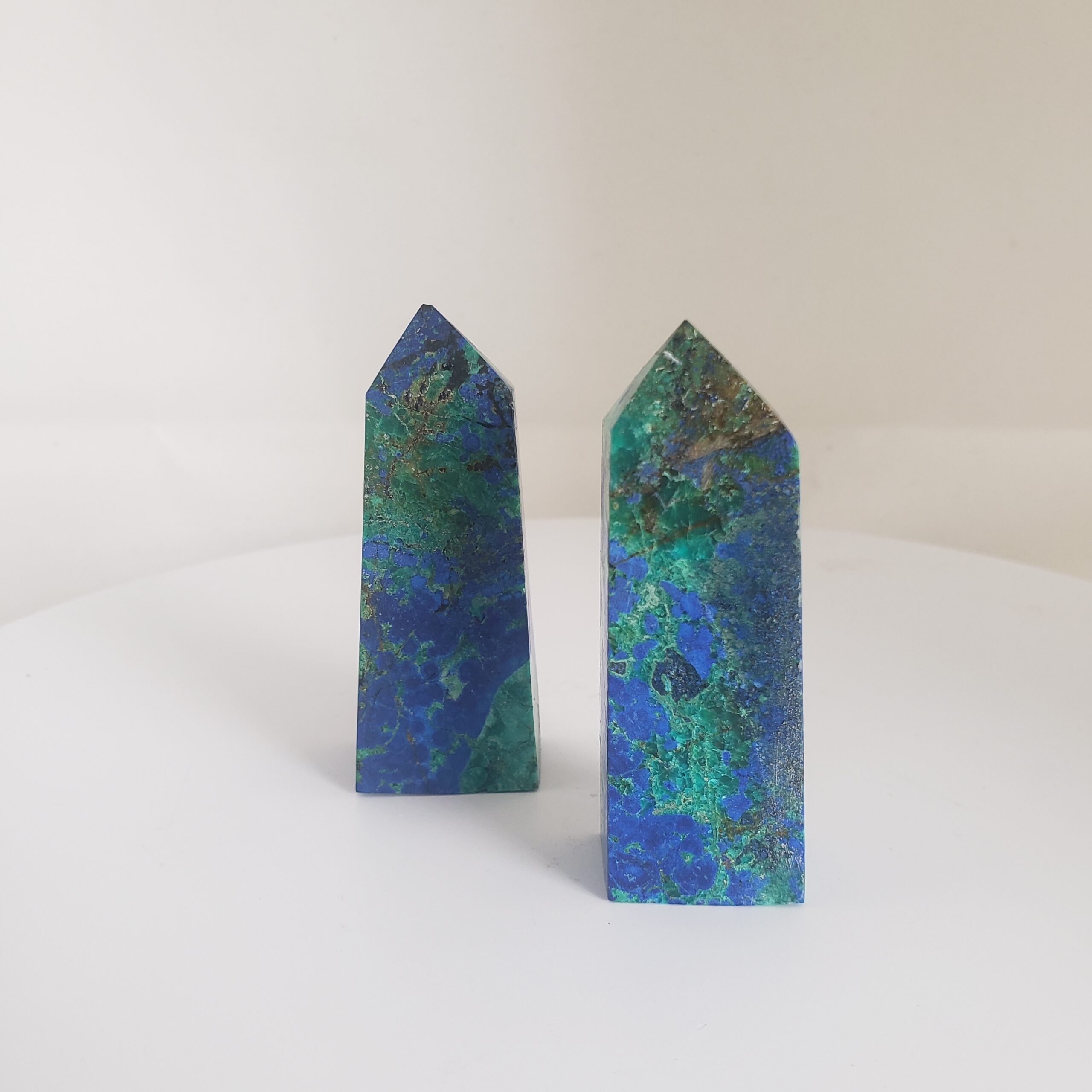 azurite with malachitetower xs right