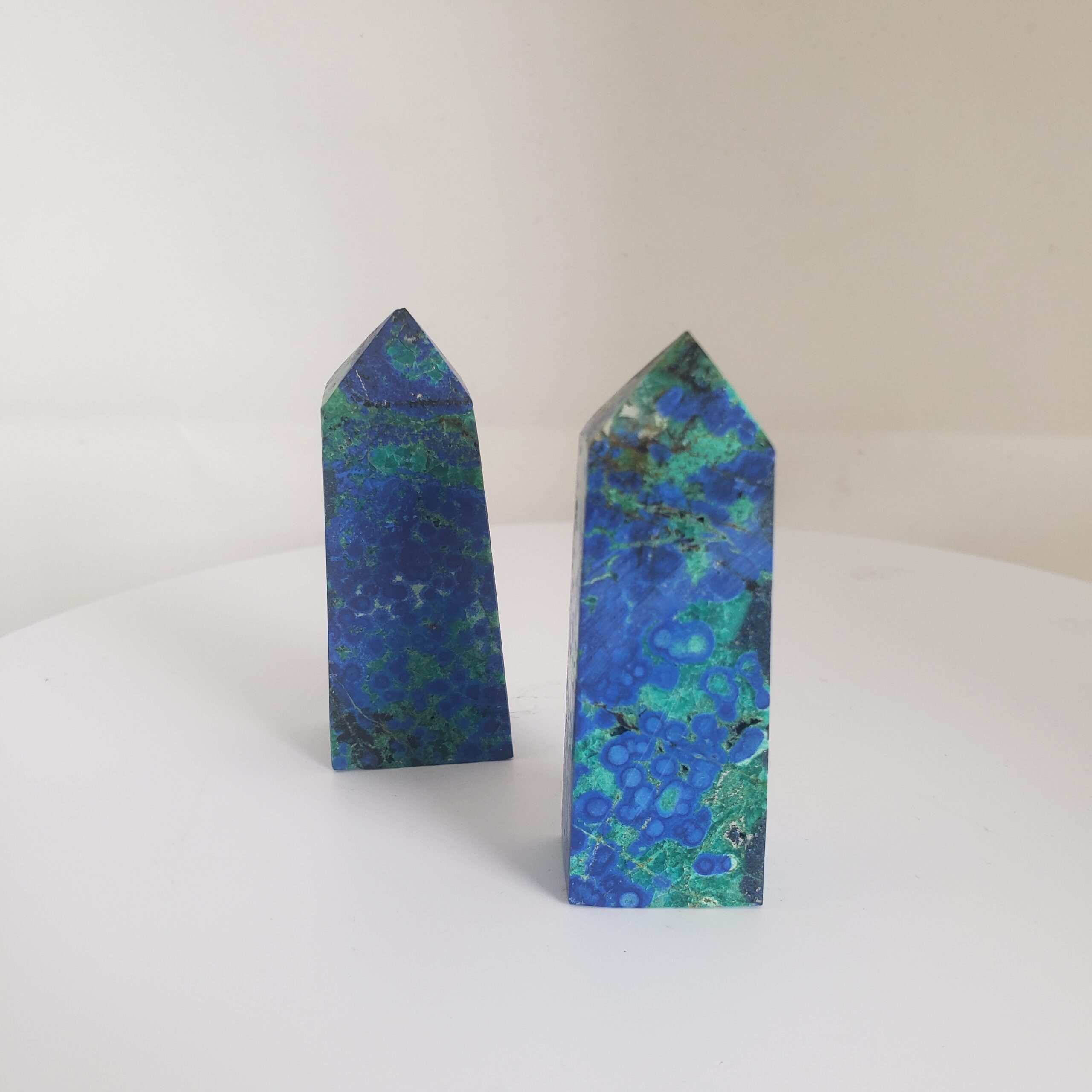 azurite with malachitetower xs right