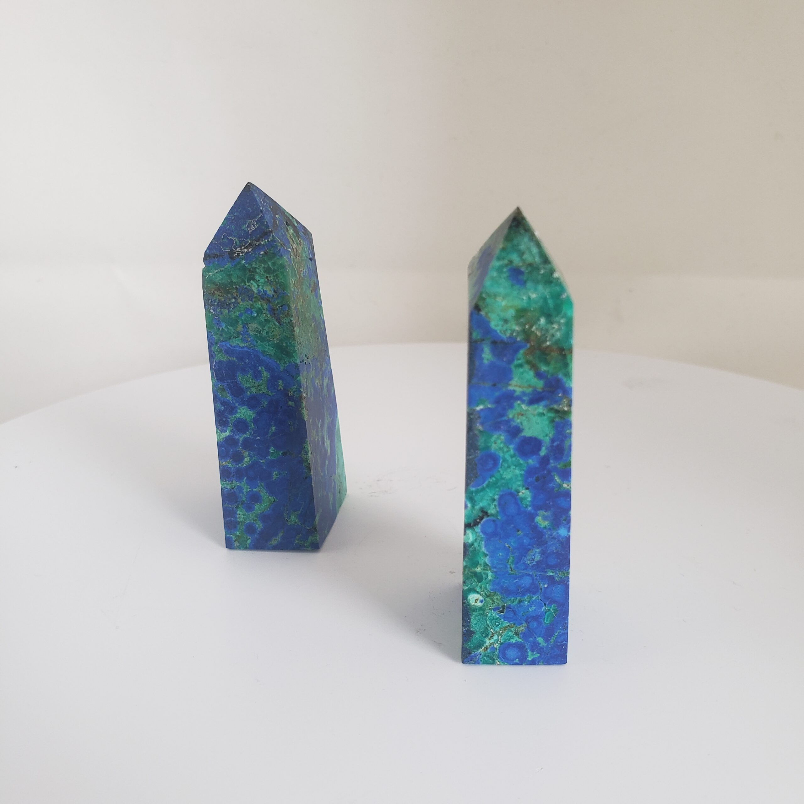 azurite with malachitetower xs right