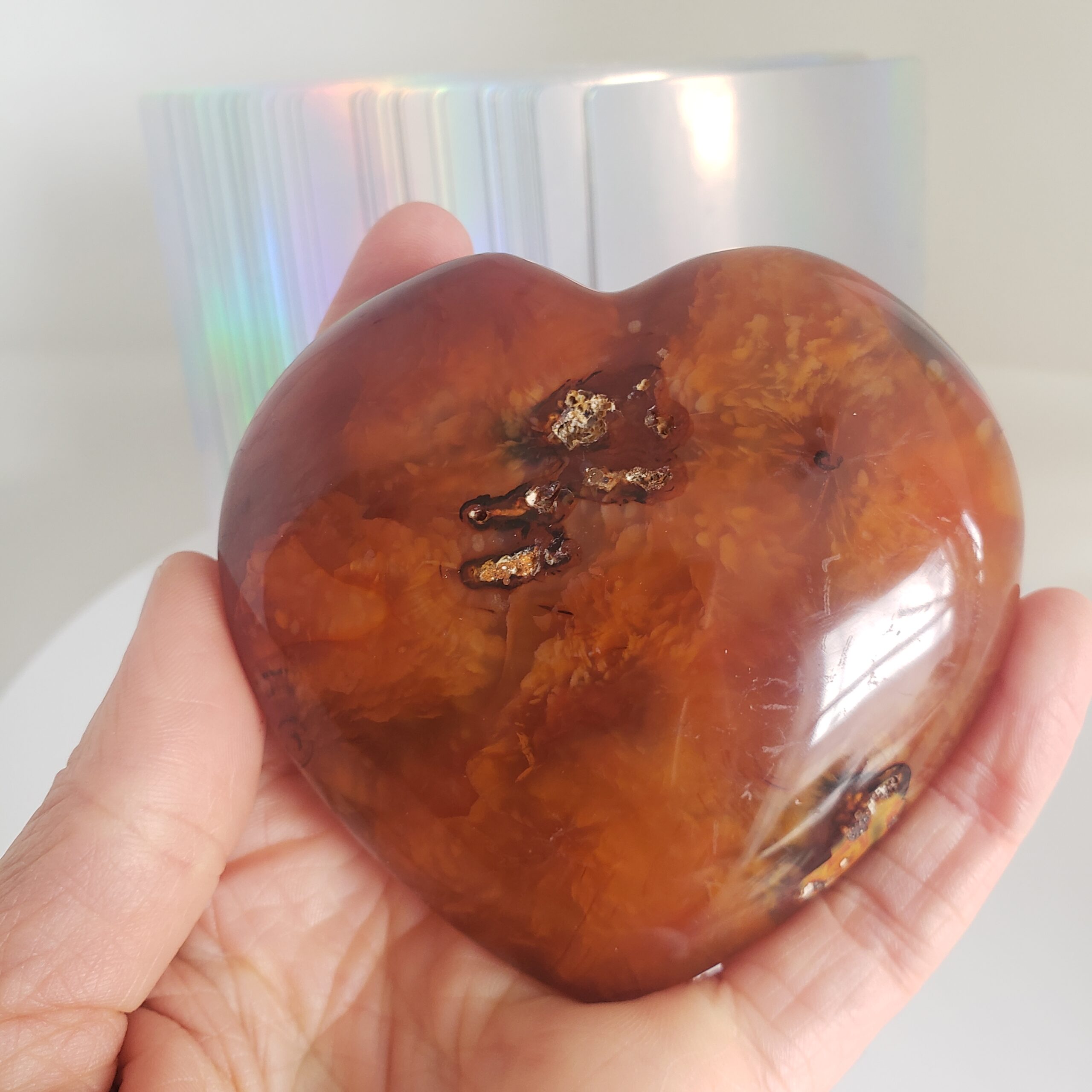 citrine banded heart m2