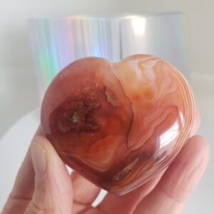 citrine banded heart s