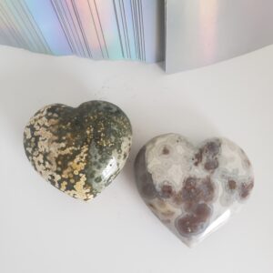 ocean jasper heart s left