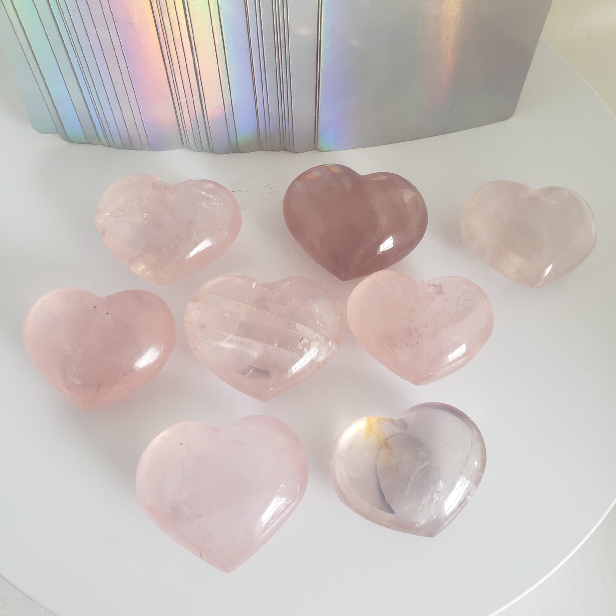 rose quartz heart s
