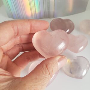 rose quartz heart s