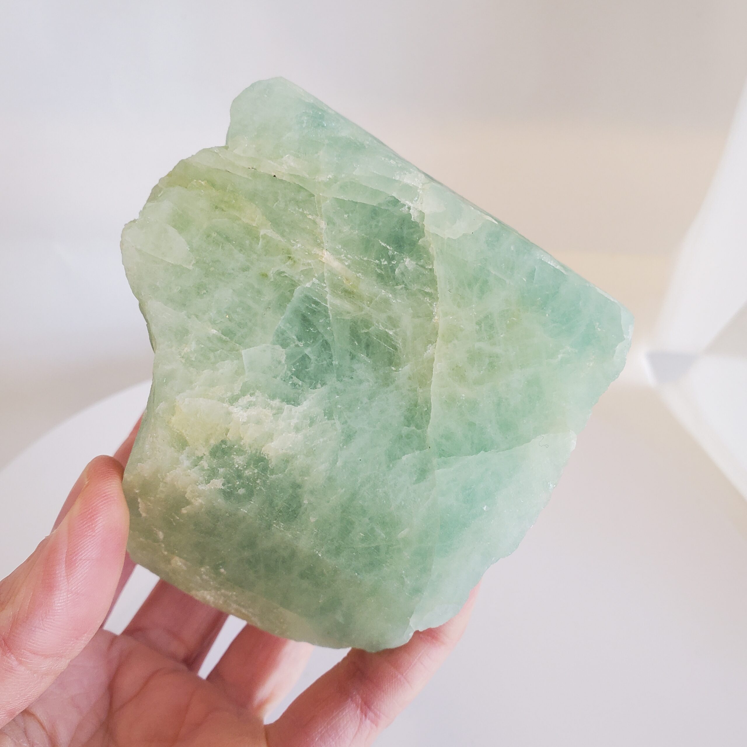 aquamarine raw piece (l)