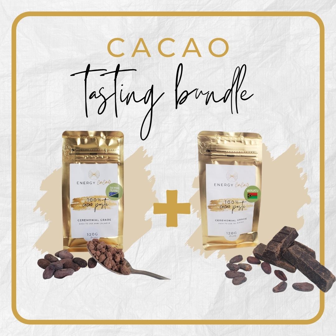 cacao tasting bundle 120g