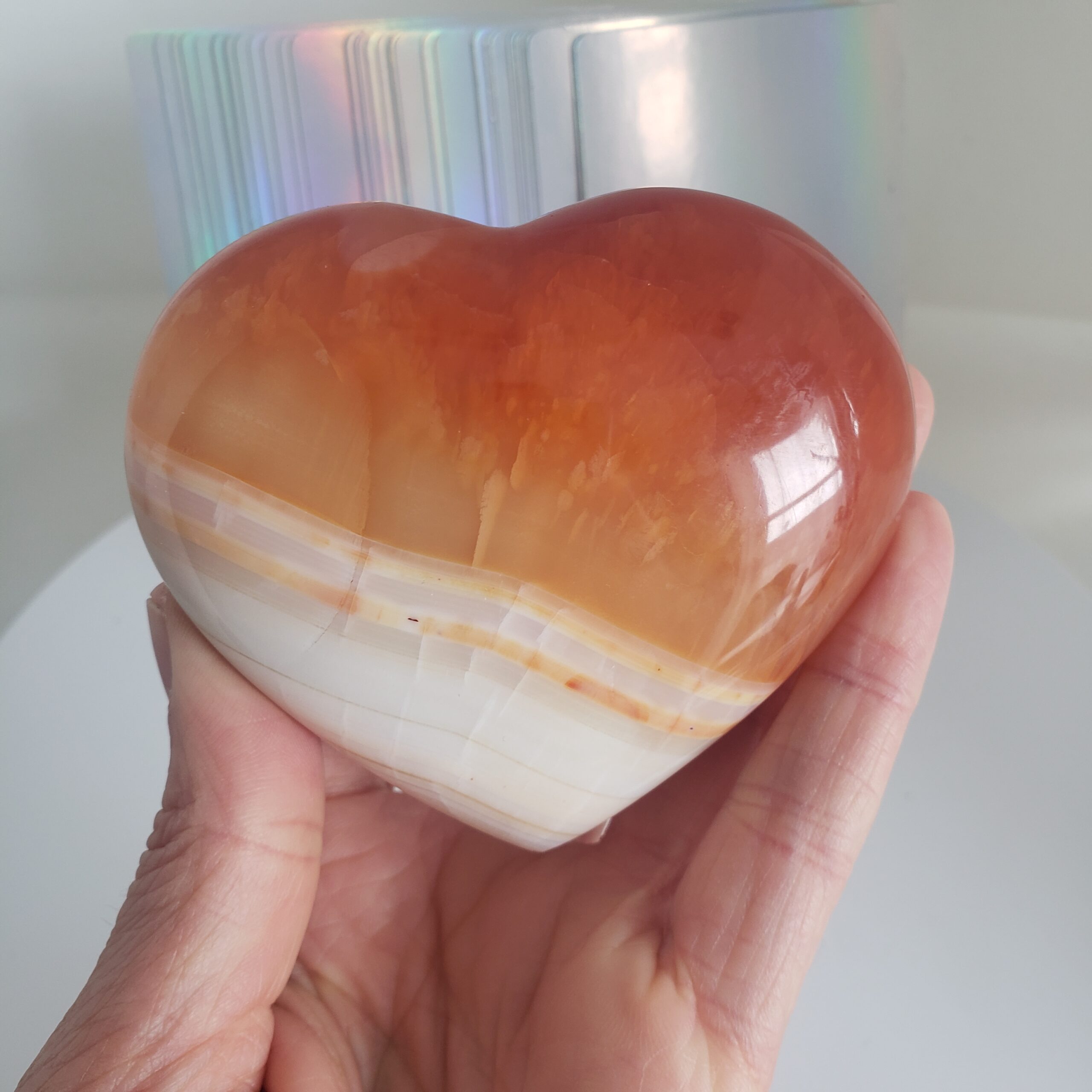 citrine banded heart m1