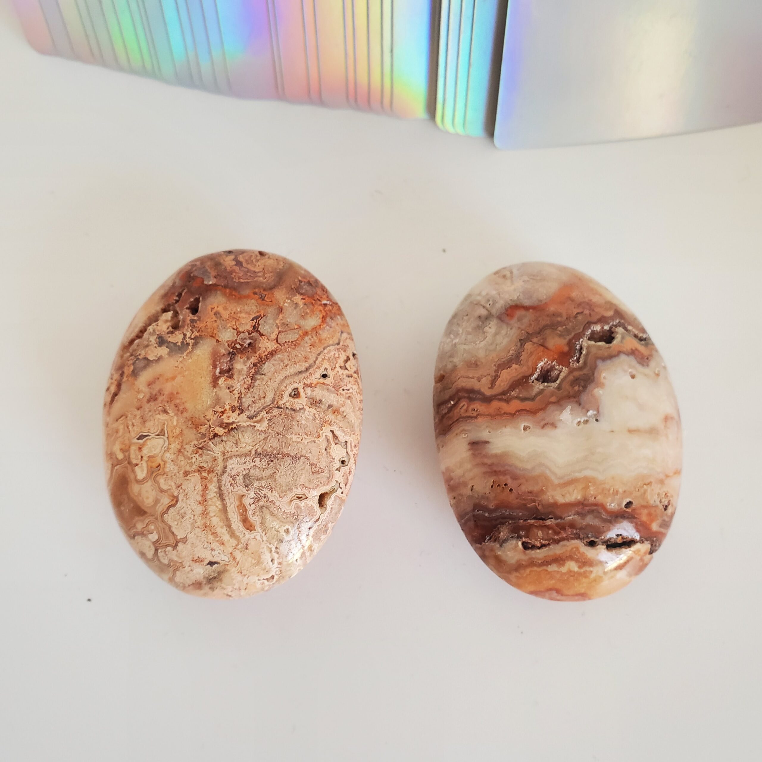 crazy lace palm stone left
