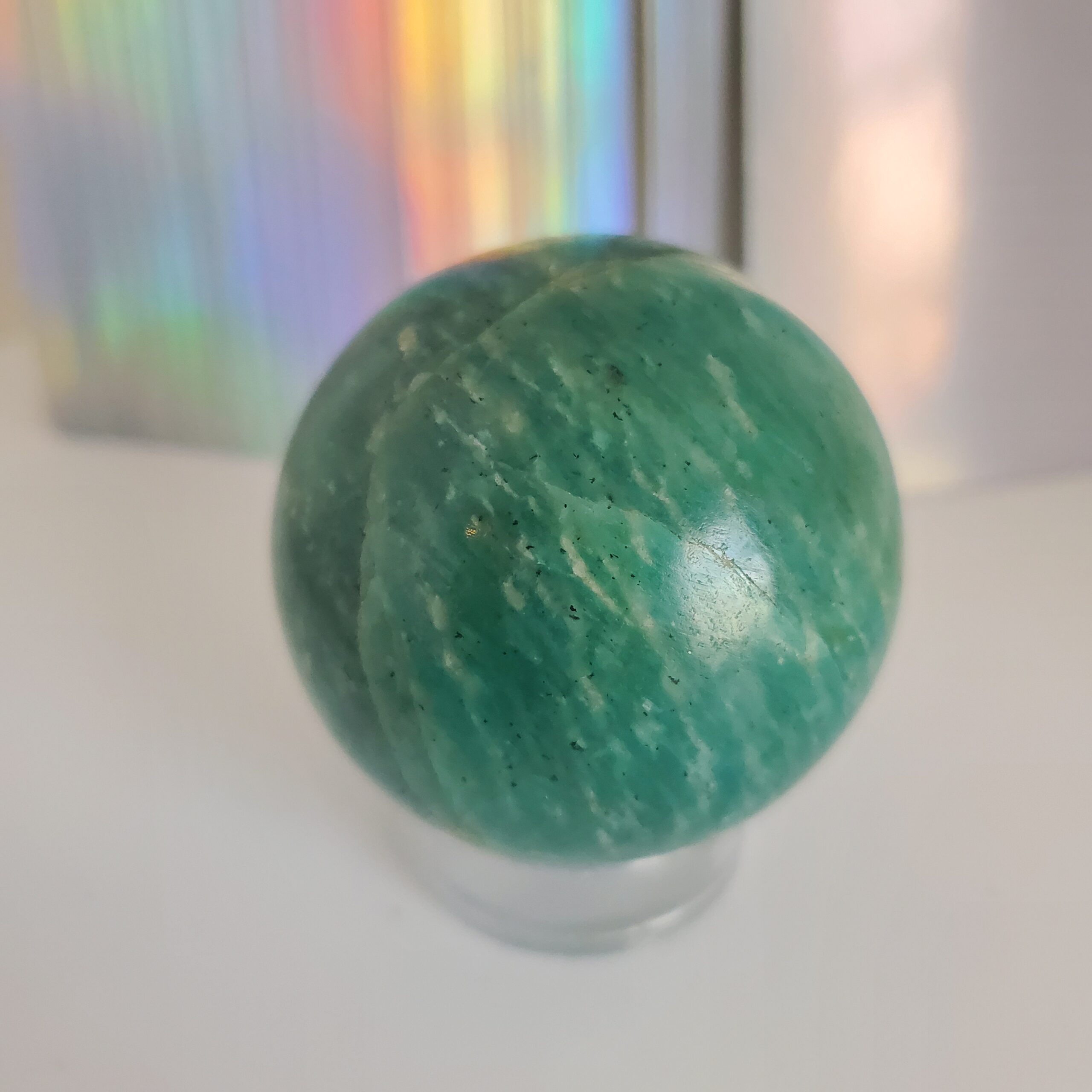 amazonite sphere (l1)