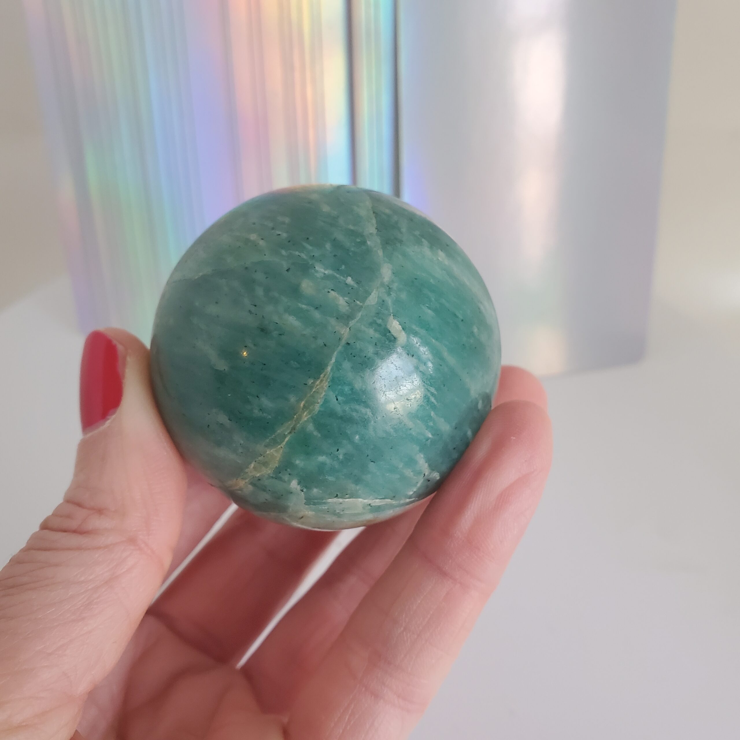 amazonite sphere (l1)
