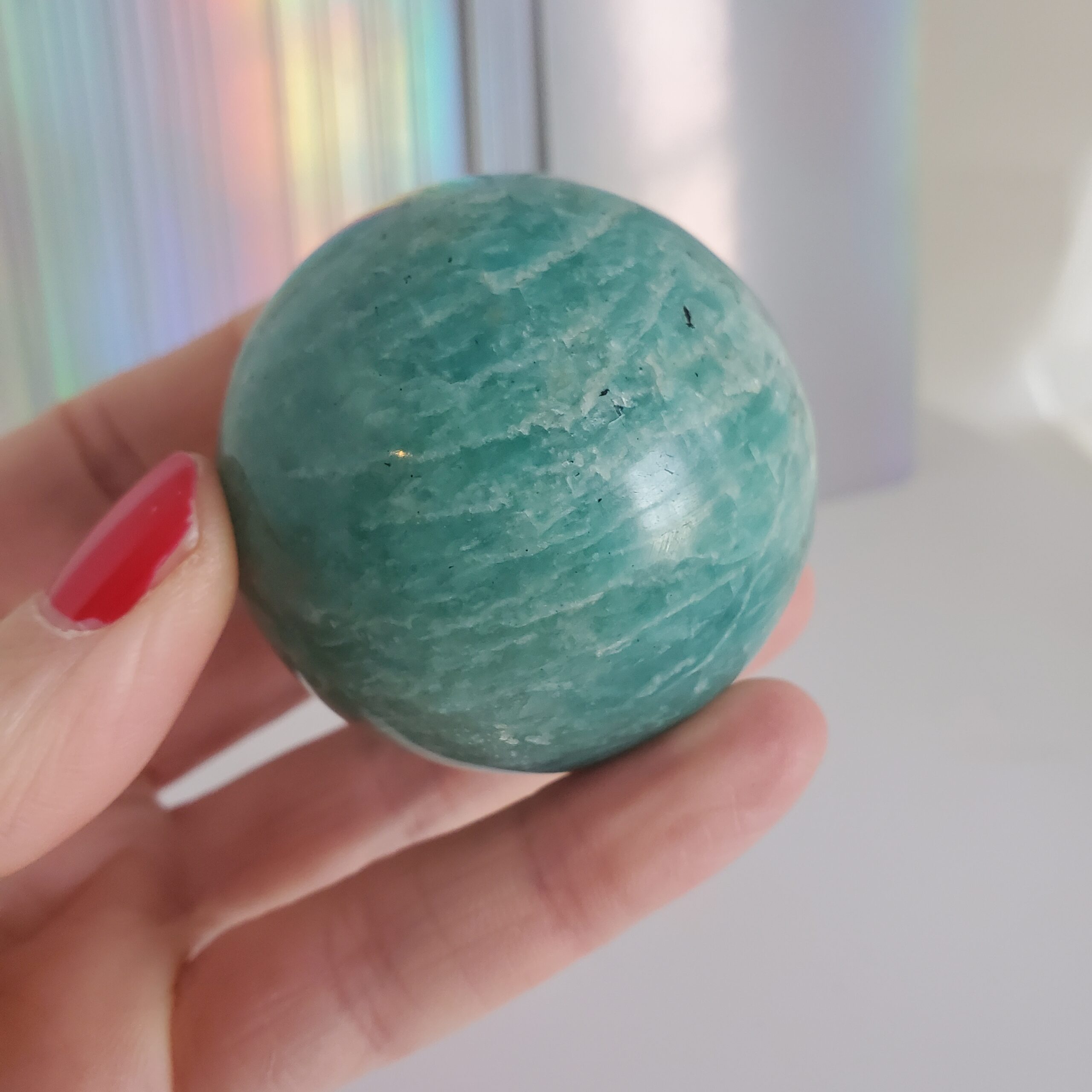 amazonite sphere (s2)