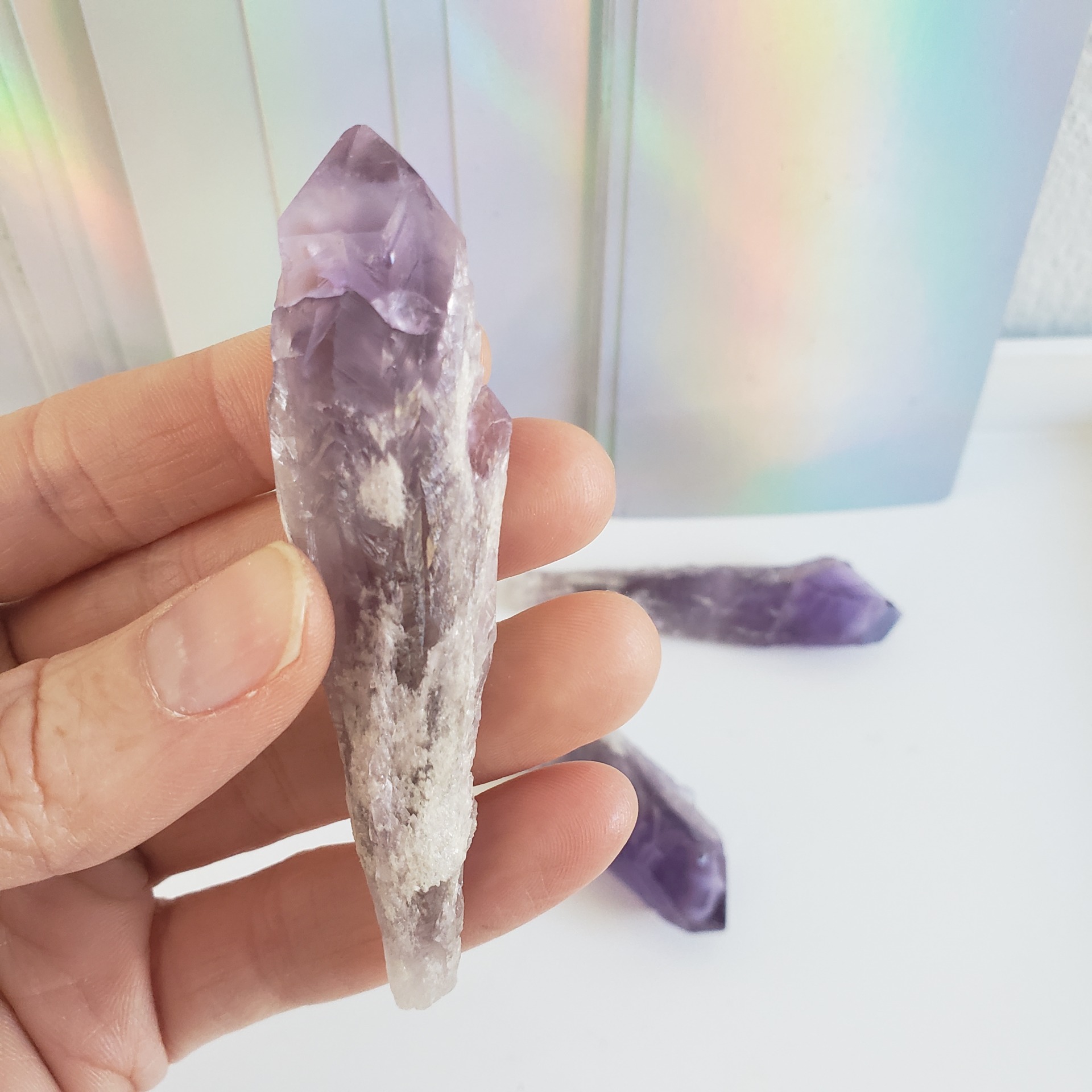 Energy Crystals Amethyst Bahia Point Dragons Teeth S 3