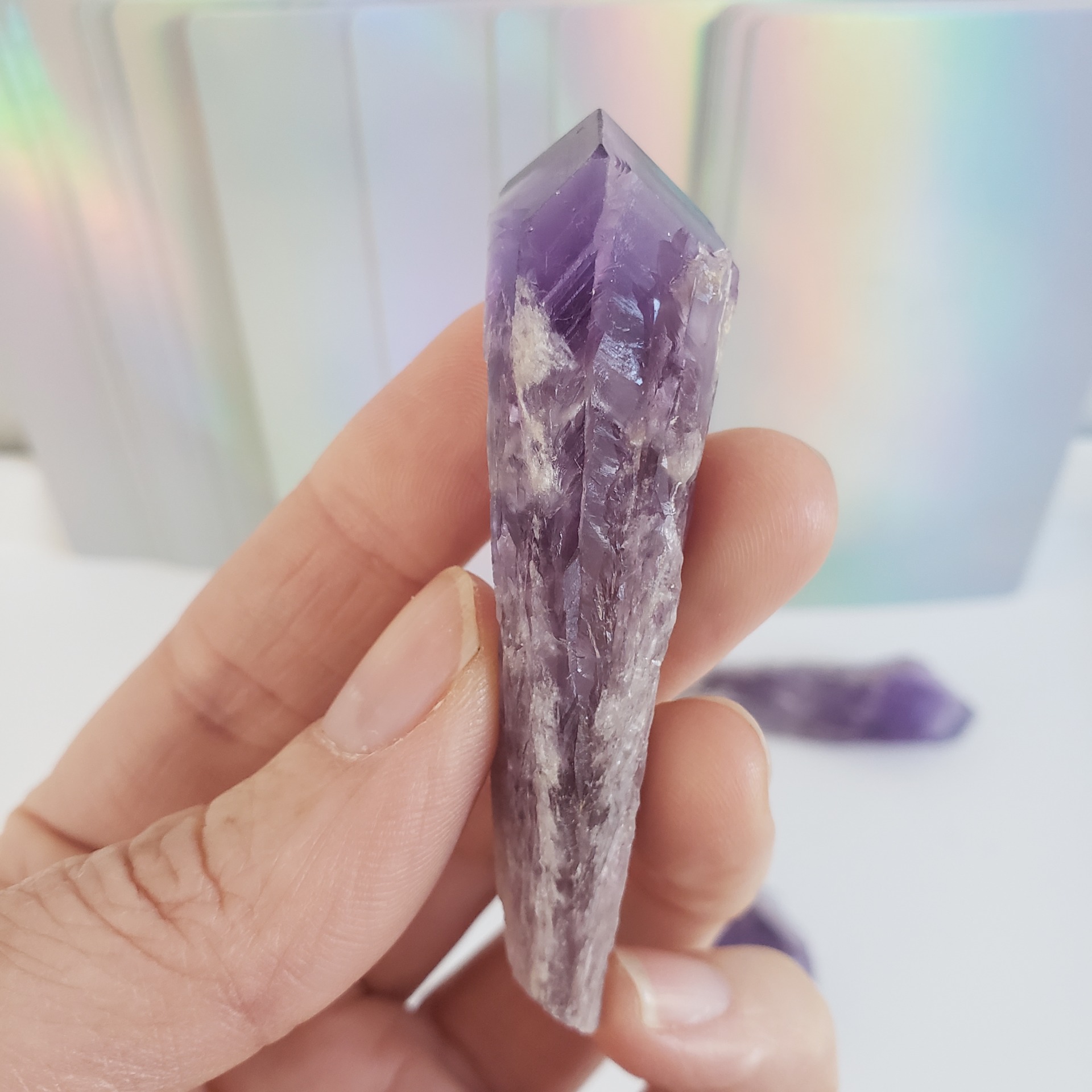 Energy Crystals Amethyst Bahia Point Dragons Teeth S 4