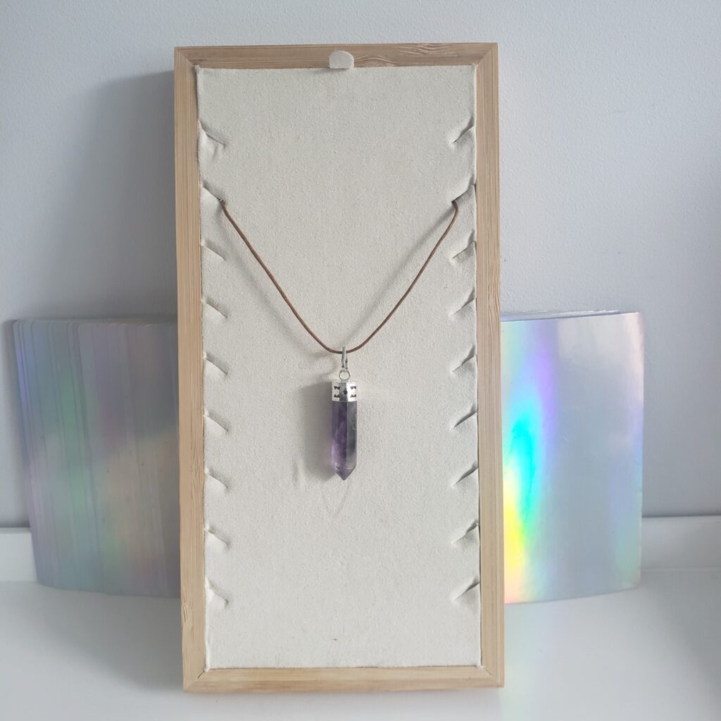 Energy Crystals Amethyst PEndant 2