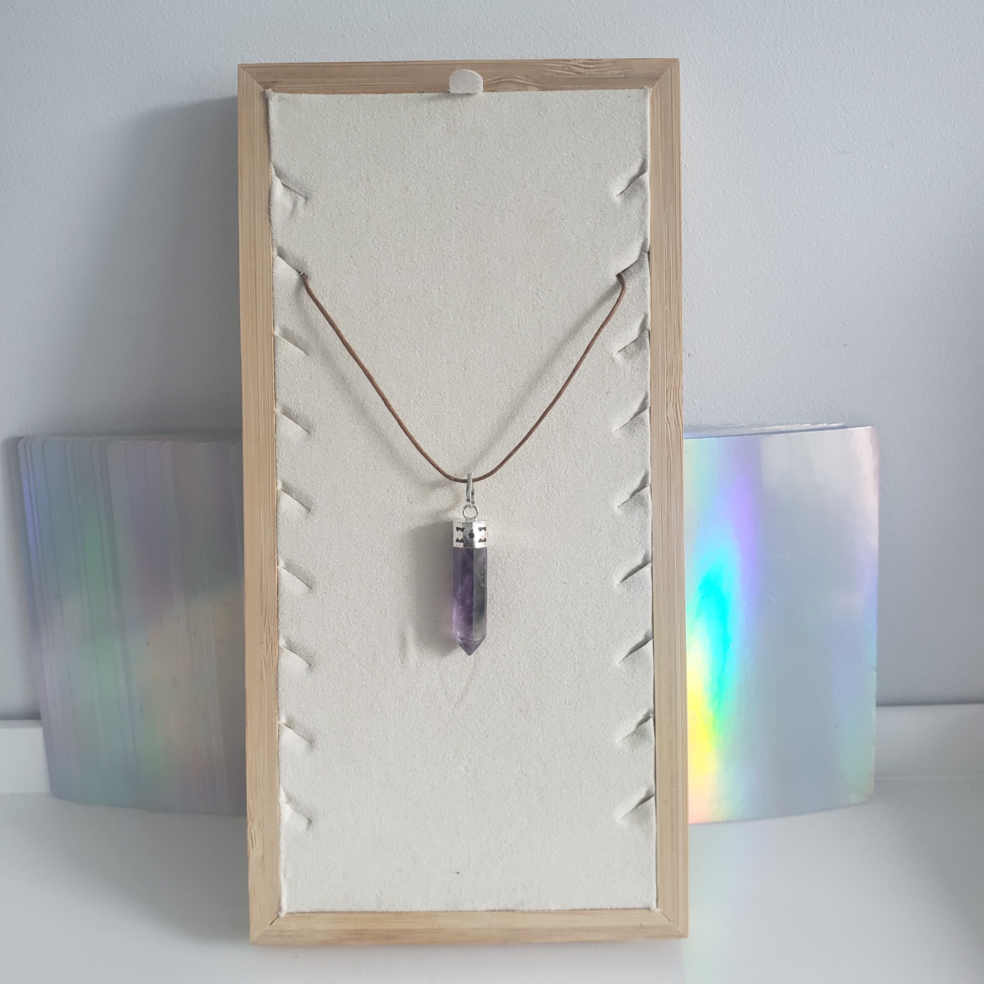 Energy Crystals Amethyst PEndant 2