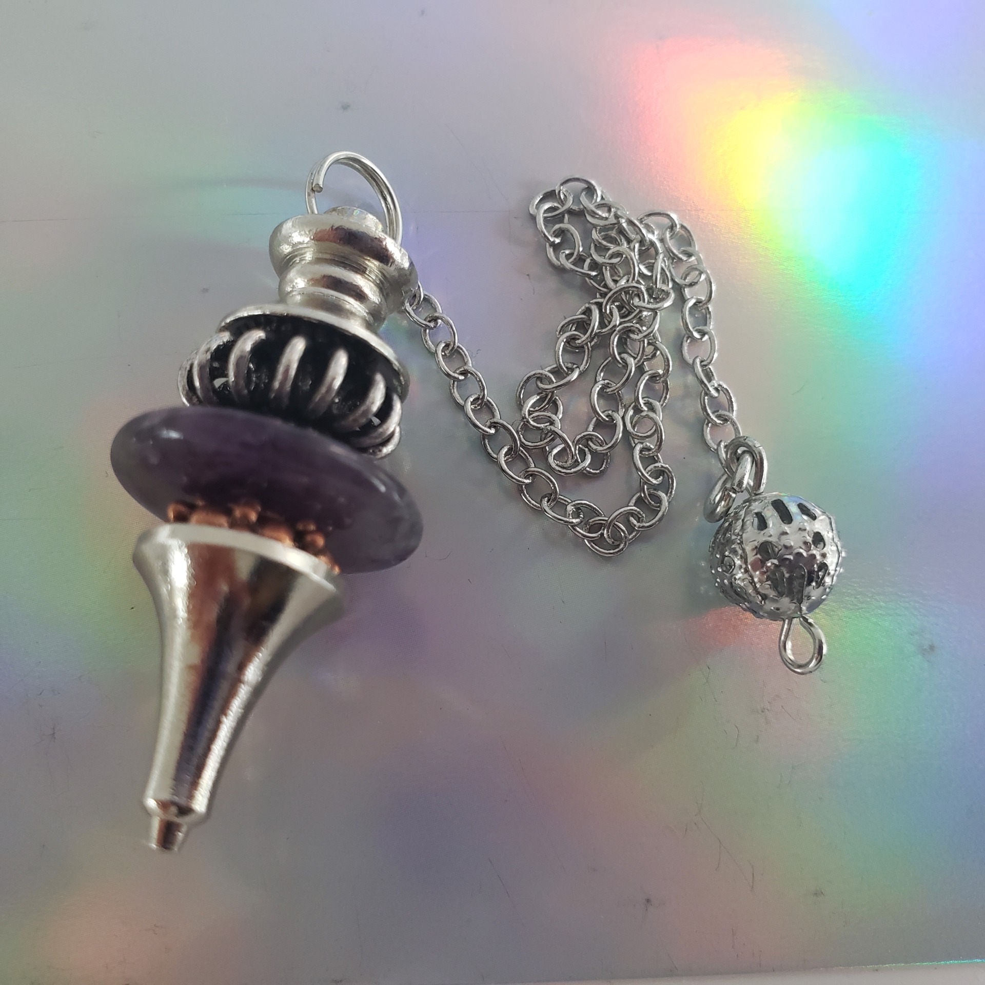Energy Crystals Amethyst Pendulum 1 1