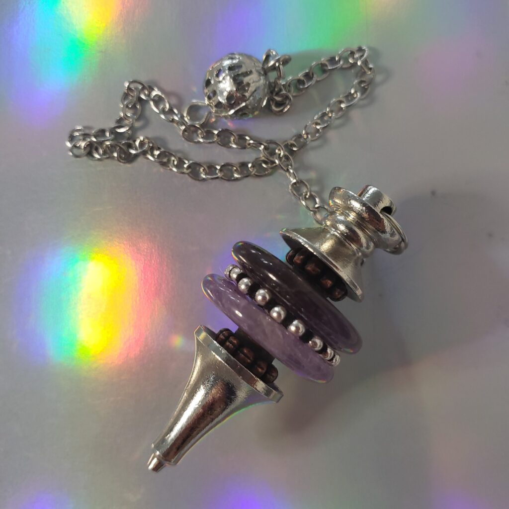 Energy Crystals Amethyst Pendulum 2 1