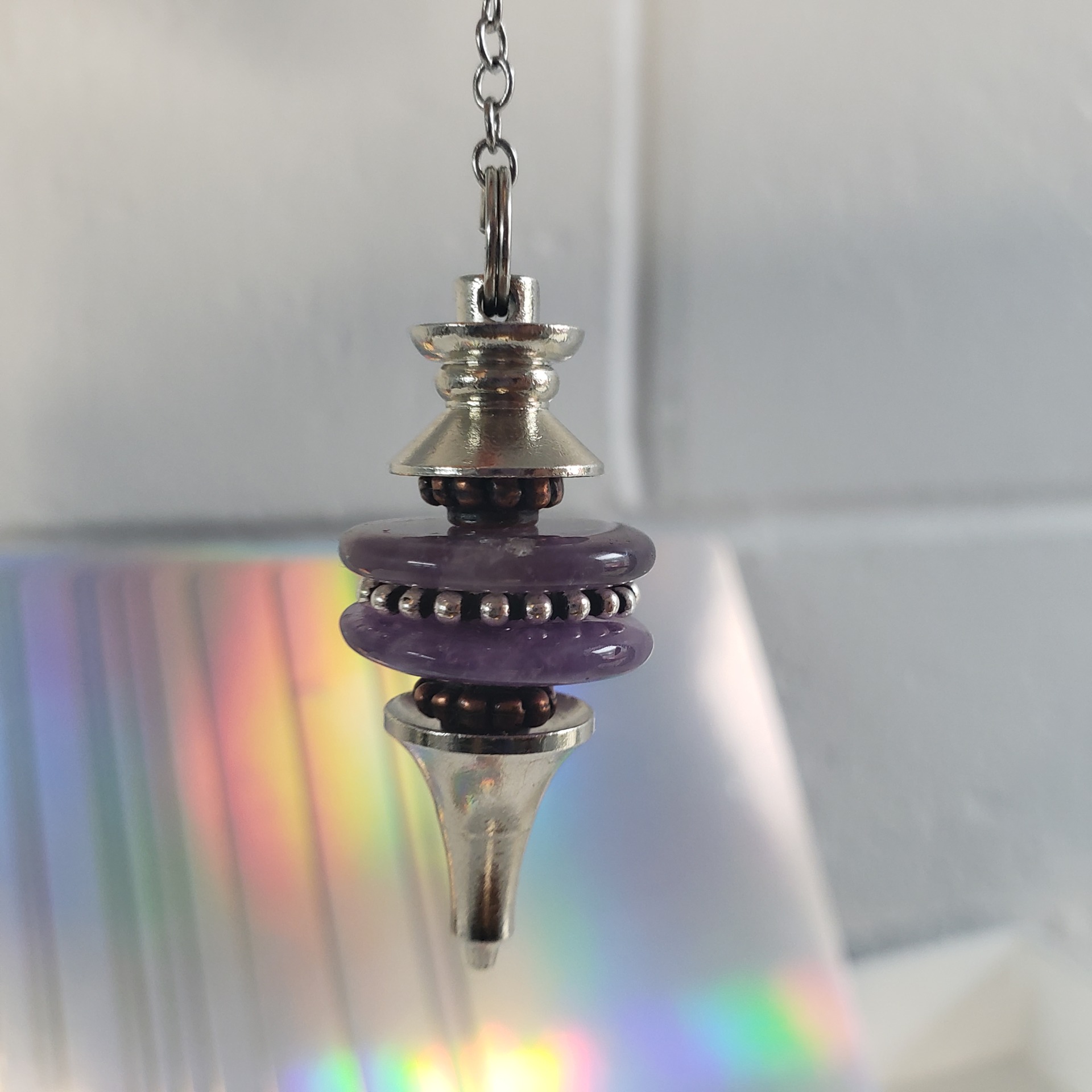 Energy Crystals Amethyst Pendulum 2 2