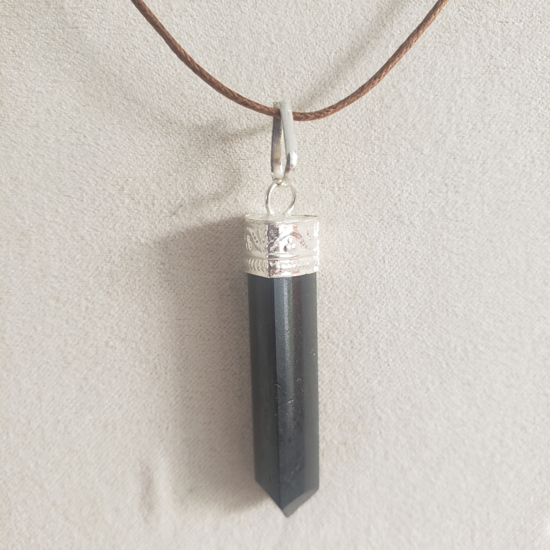 Energy Crystals Black TOurmaline PEndant 1
