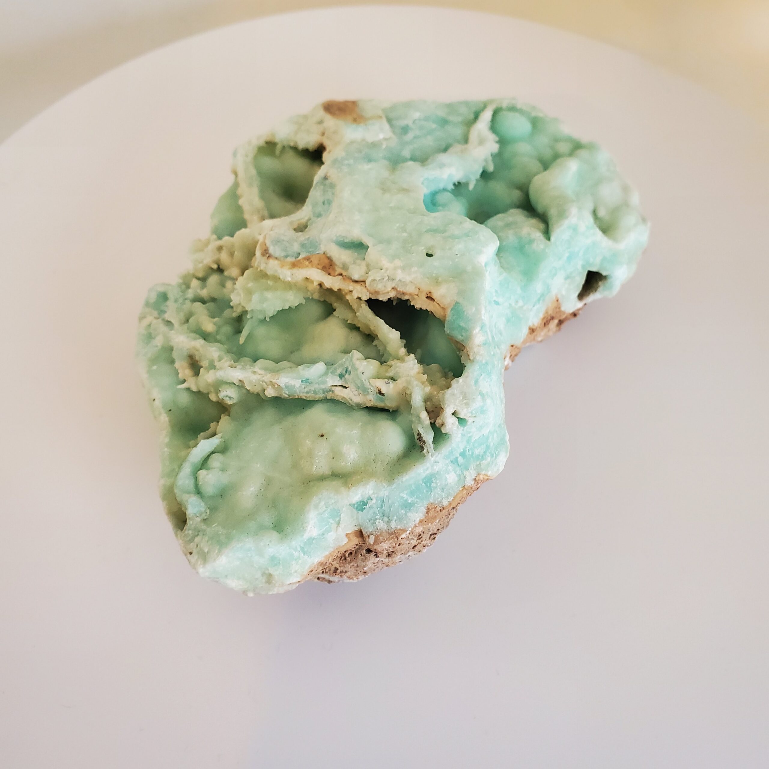 caribbean calcite raw piece