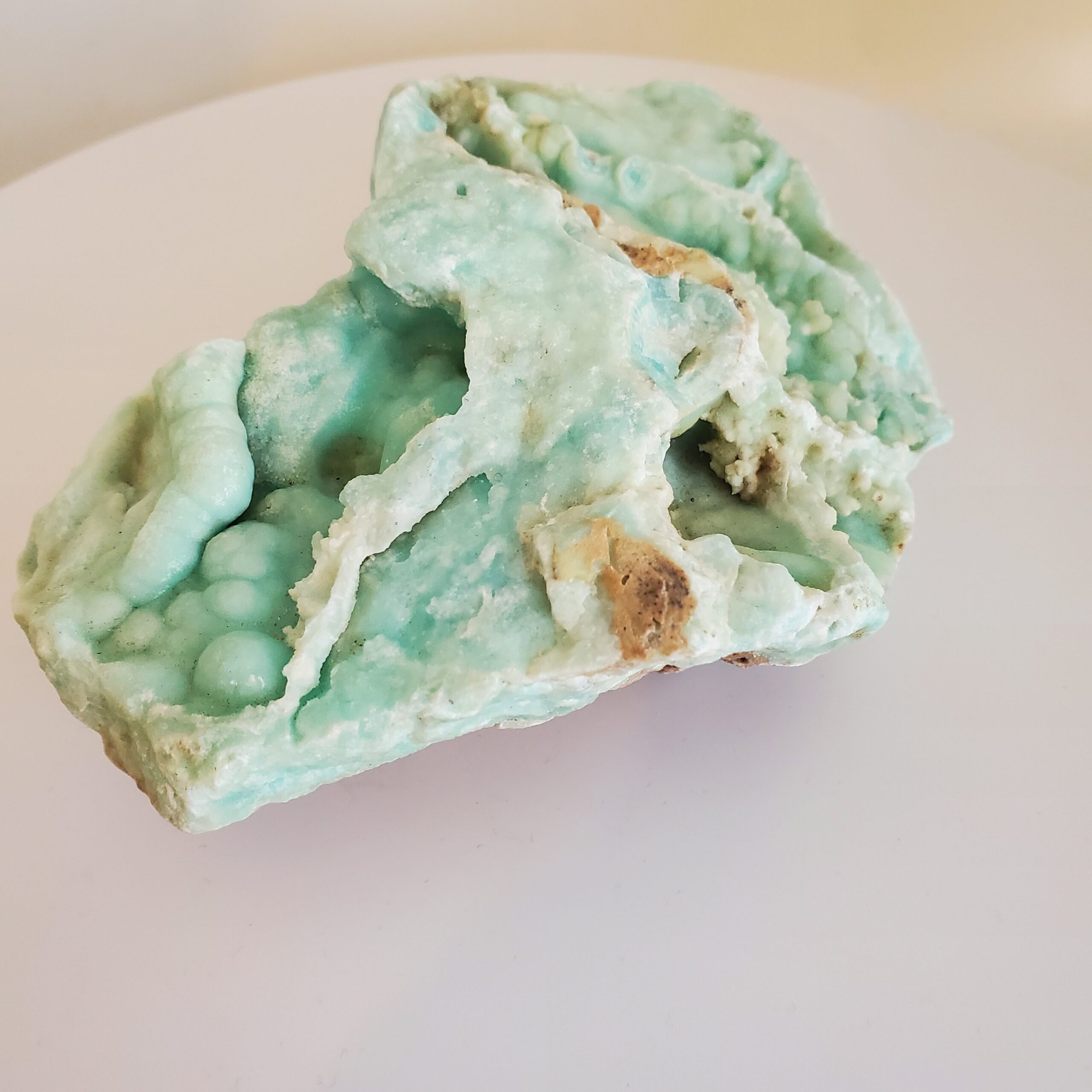 caribbean calcite raw piece