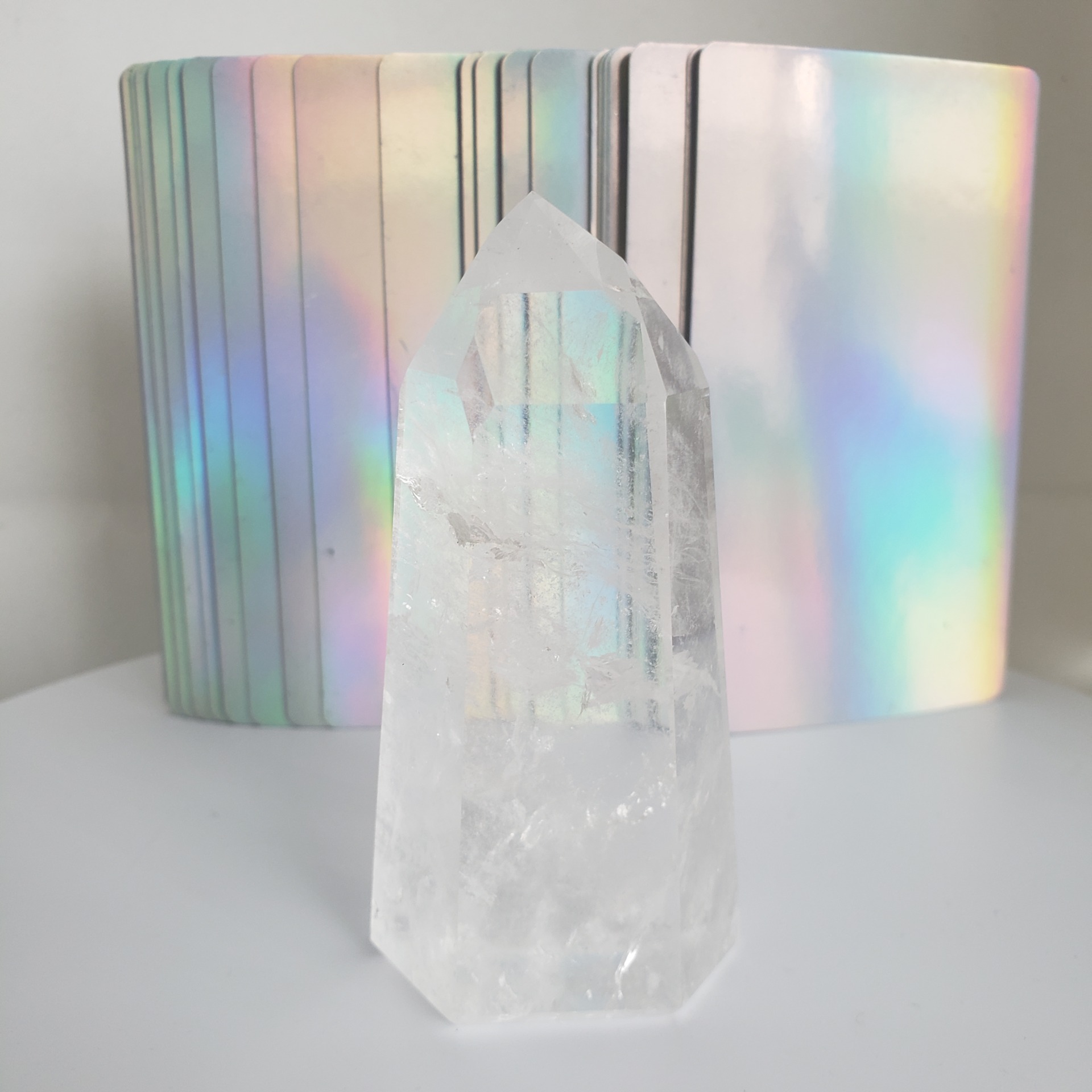 clear quartz tower 2