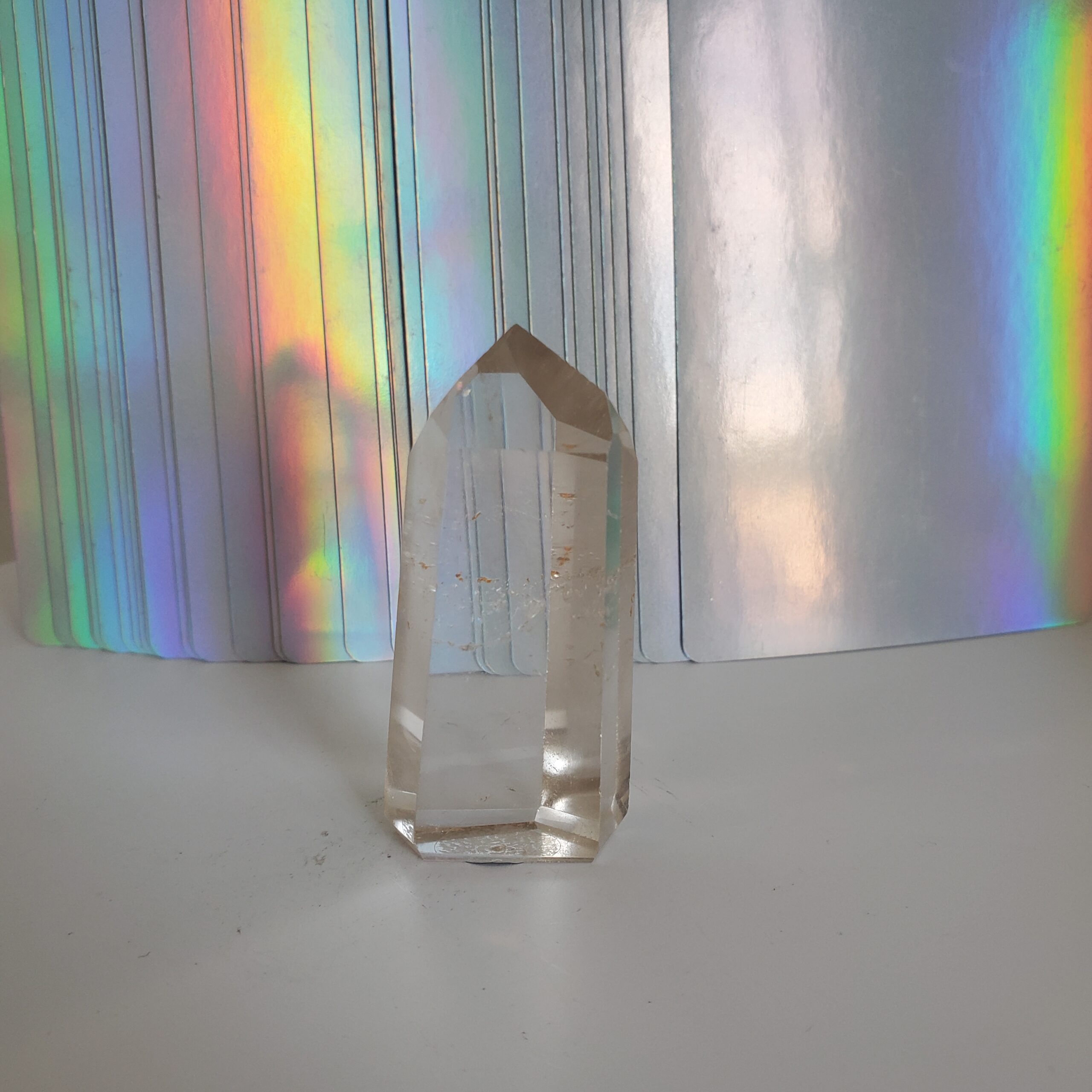 clear quartz tower mini