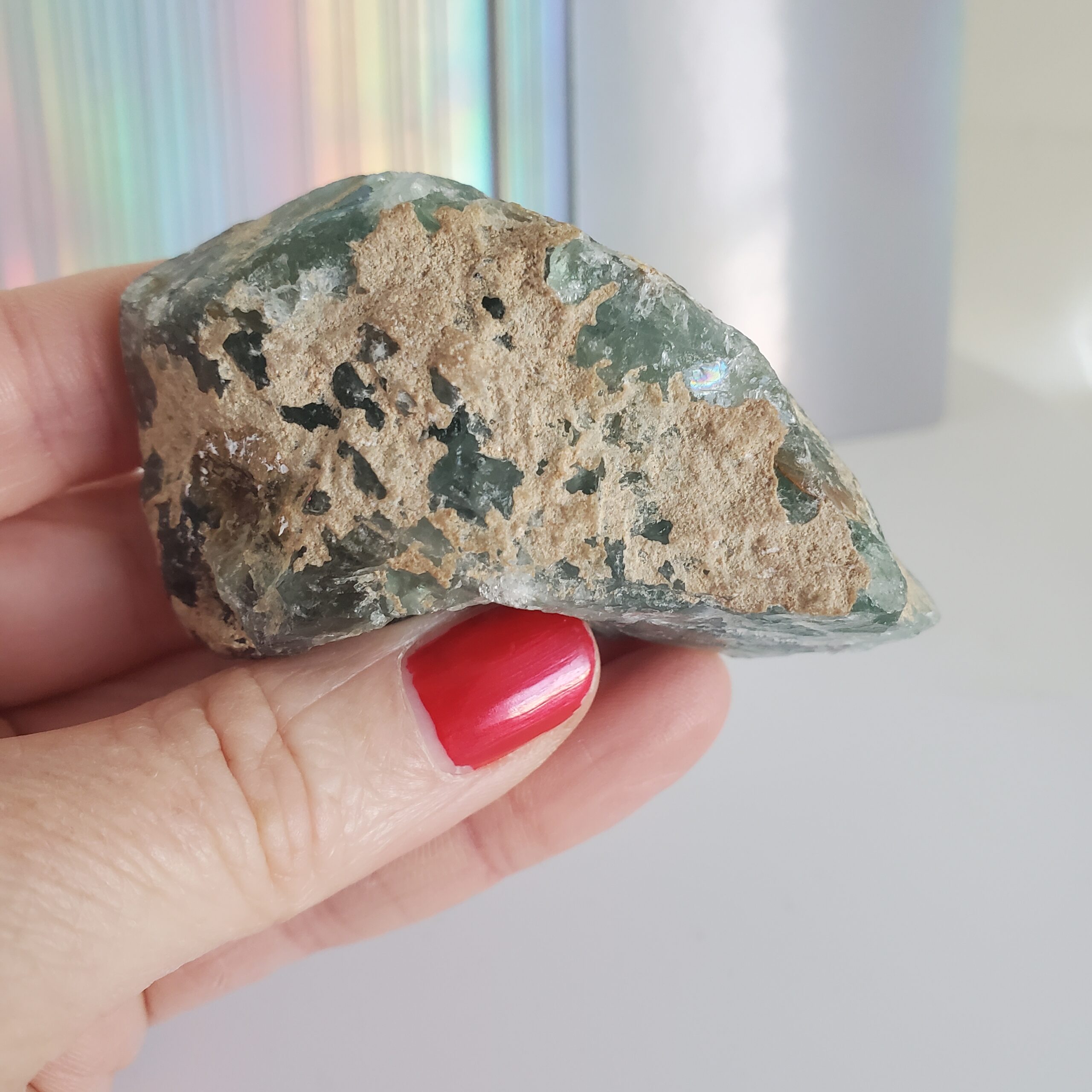 fluorite raw piece