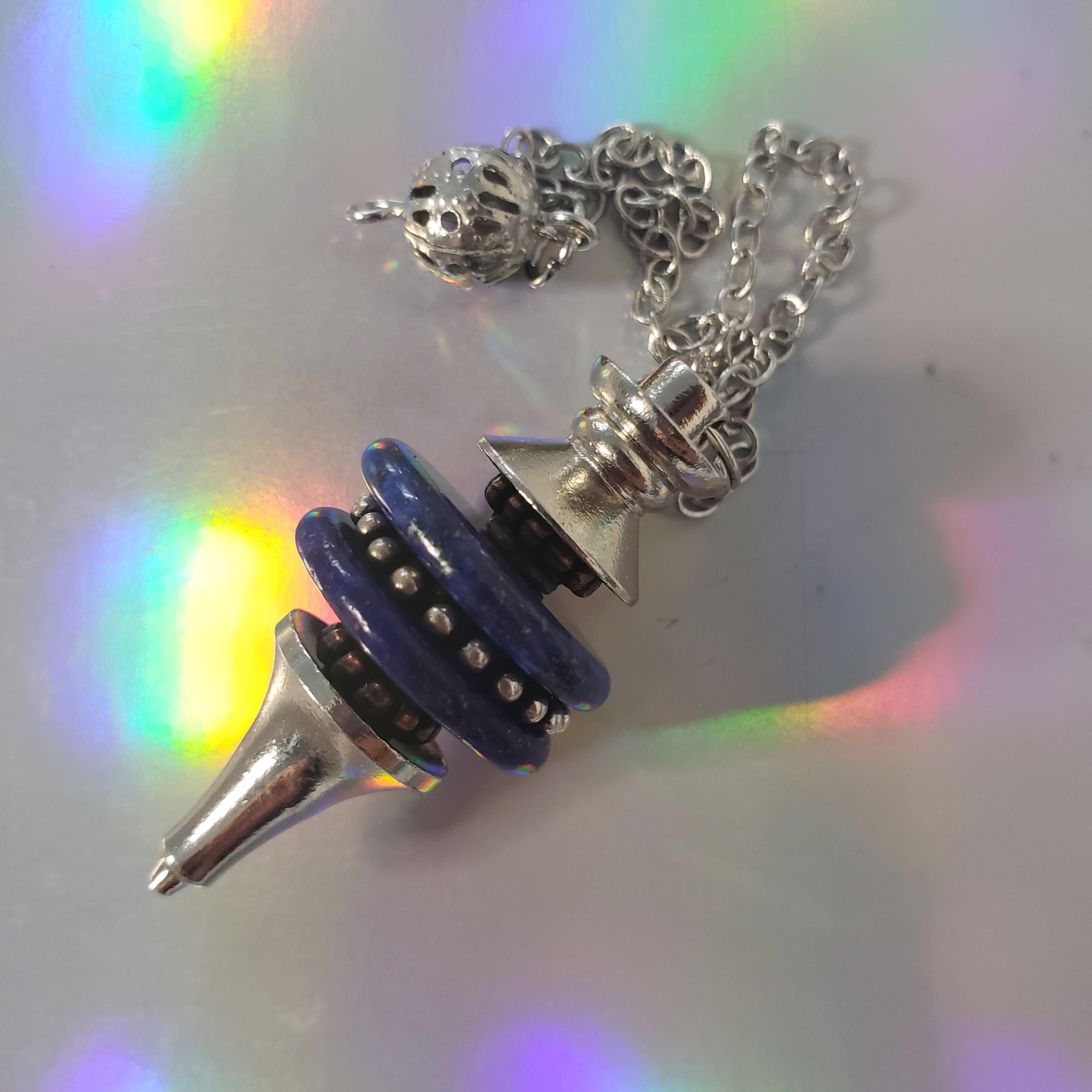 Energy Crystals Lapis Lazuli Pendulum 2 2