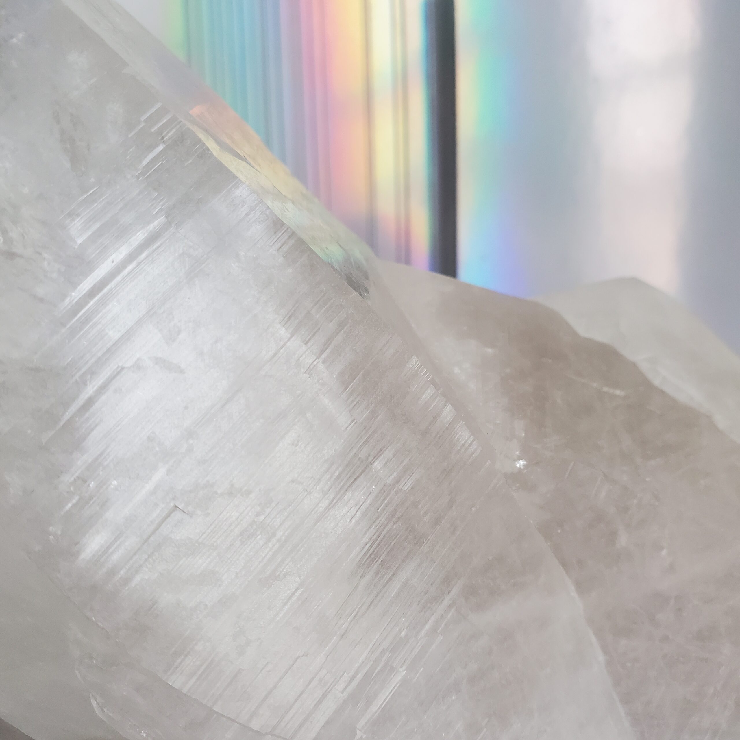 lemurian quartz raw cluster