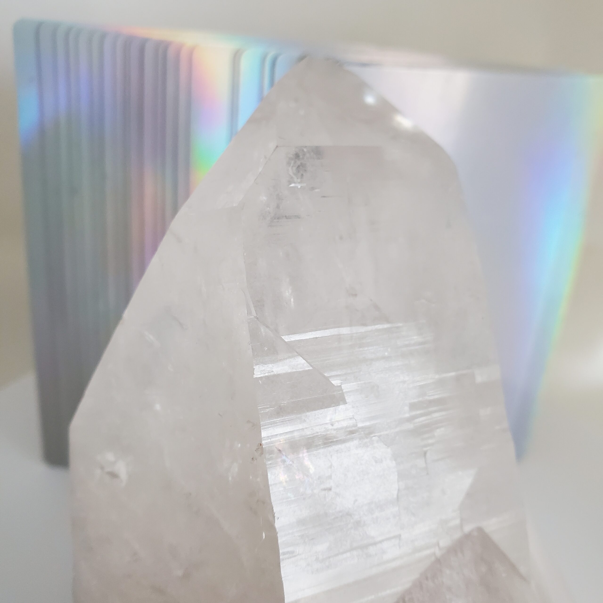 lemurian quartz raw cluster