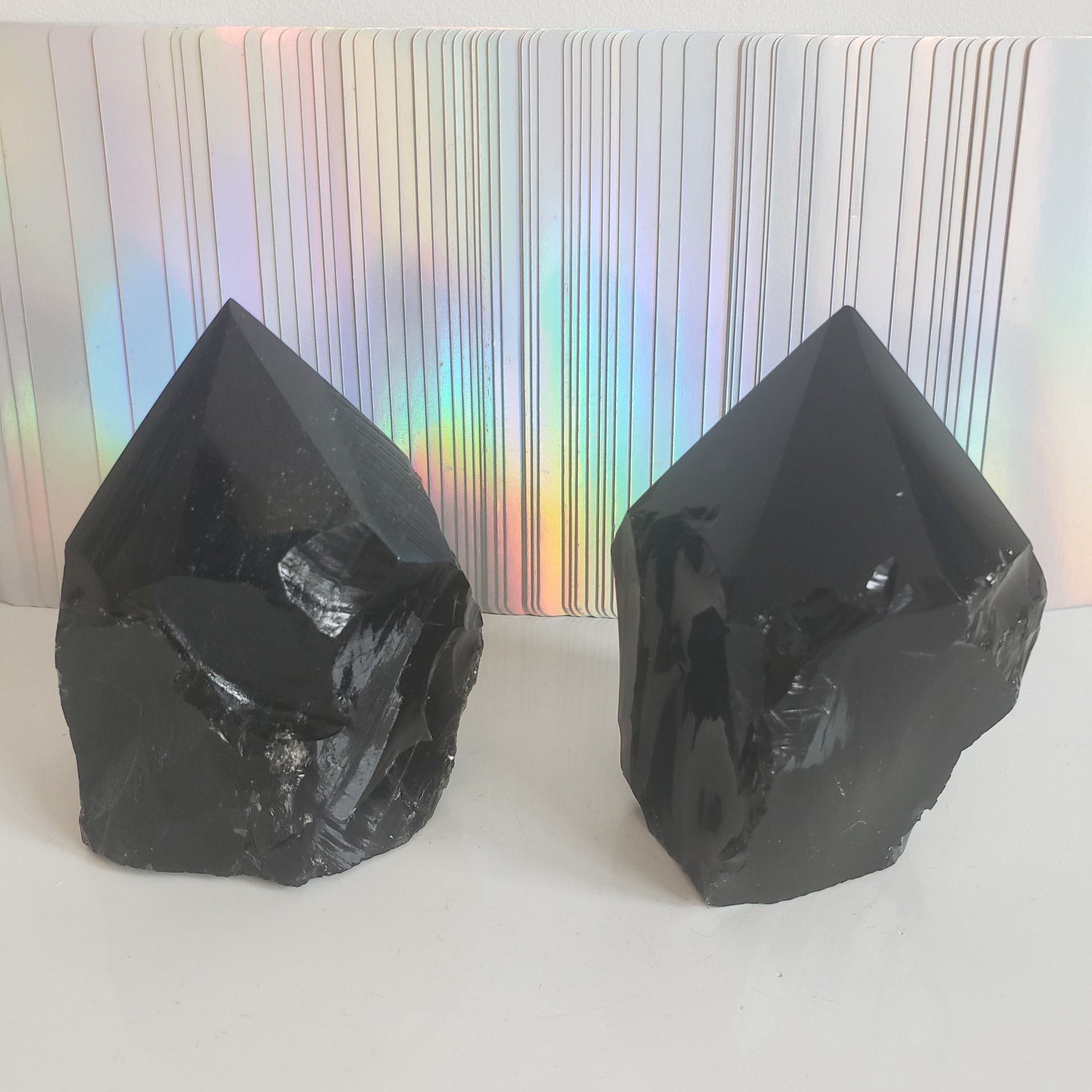 Energy Crystals Obsidian Point L (2)